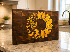 The butterfly Sunflower
